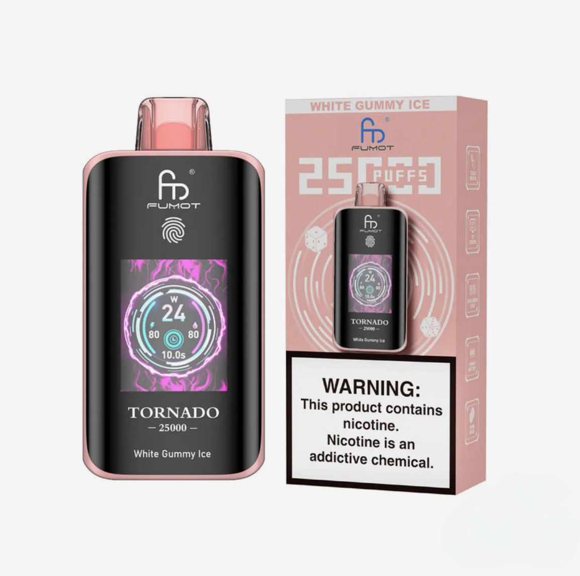 RM 25000 White Gummy Ice