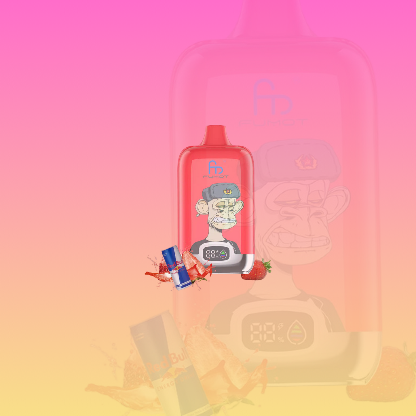 RM 12000 Strawberry Red Bull